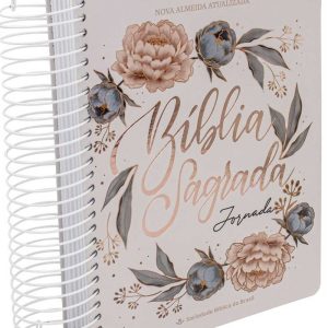 Biblia Sagrada (NAA) Jornada Espiral Flores