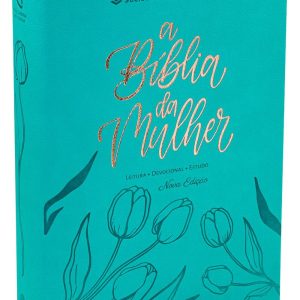 Biblia da Mulher (NAA) Nova Edição Turquesa